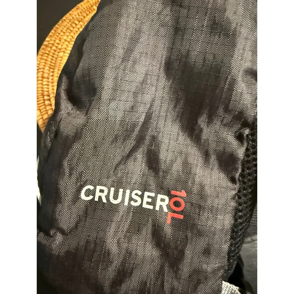 Eddie Bauer Rippac Cruiser Sling Bag Black Ripstop Packable Crossbody Backpack